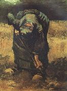Vincent Van Gogh peasant Woman Digging (nn04) china oil painting artist
